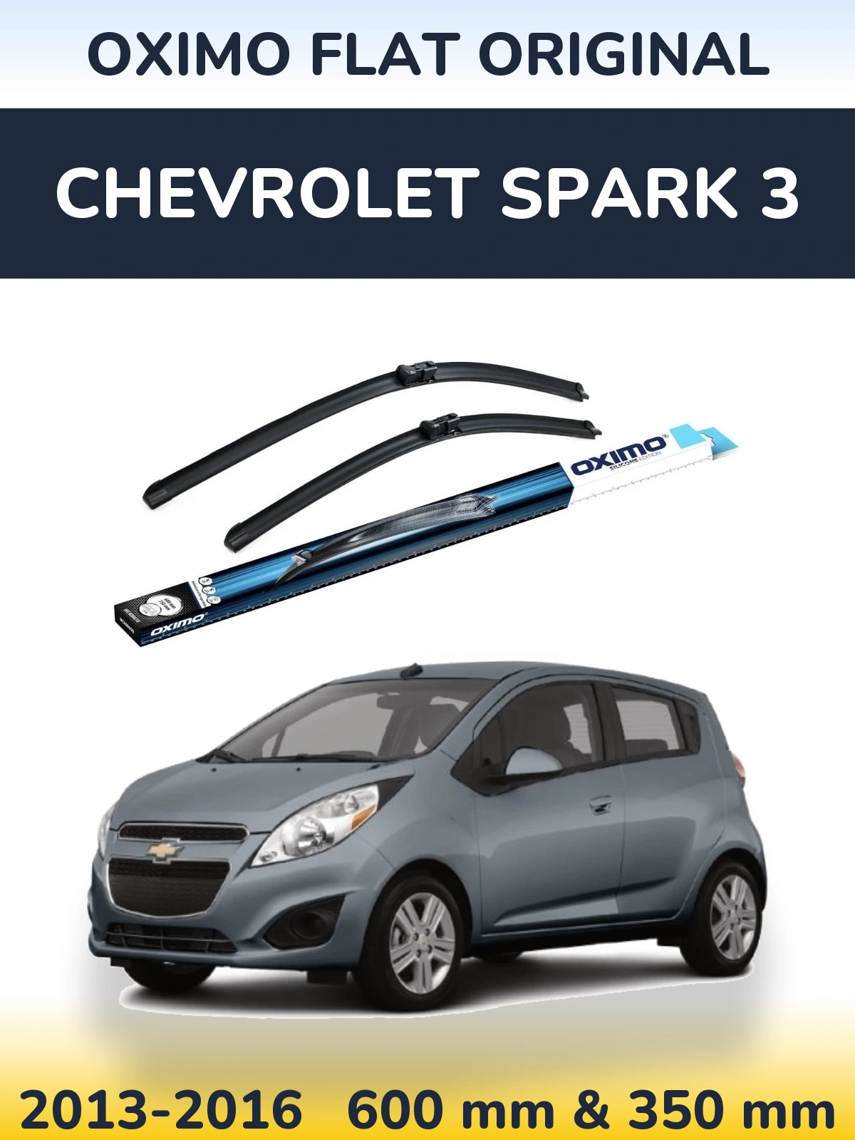Ștergătoare Oximo Flat Original pentru Chevrolet Spark 3