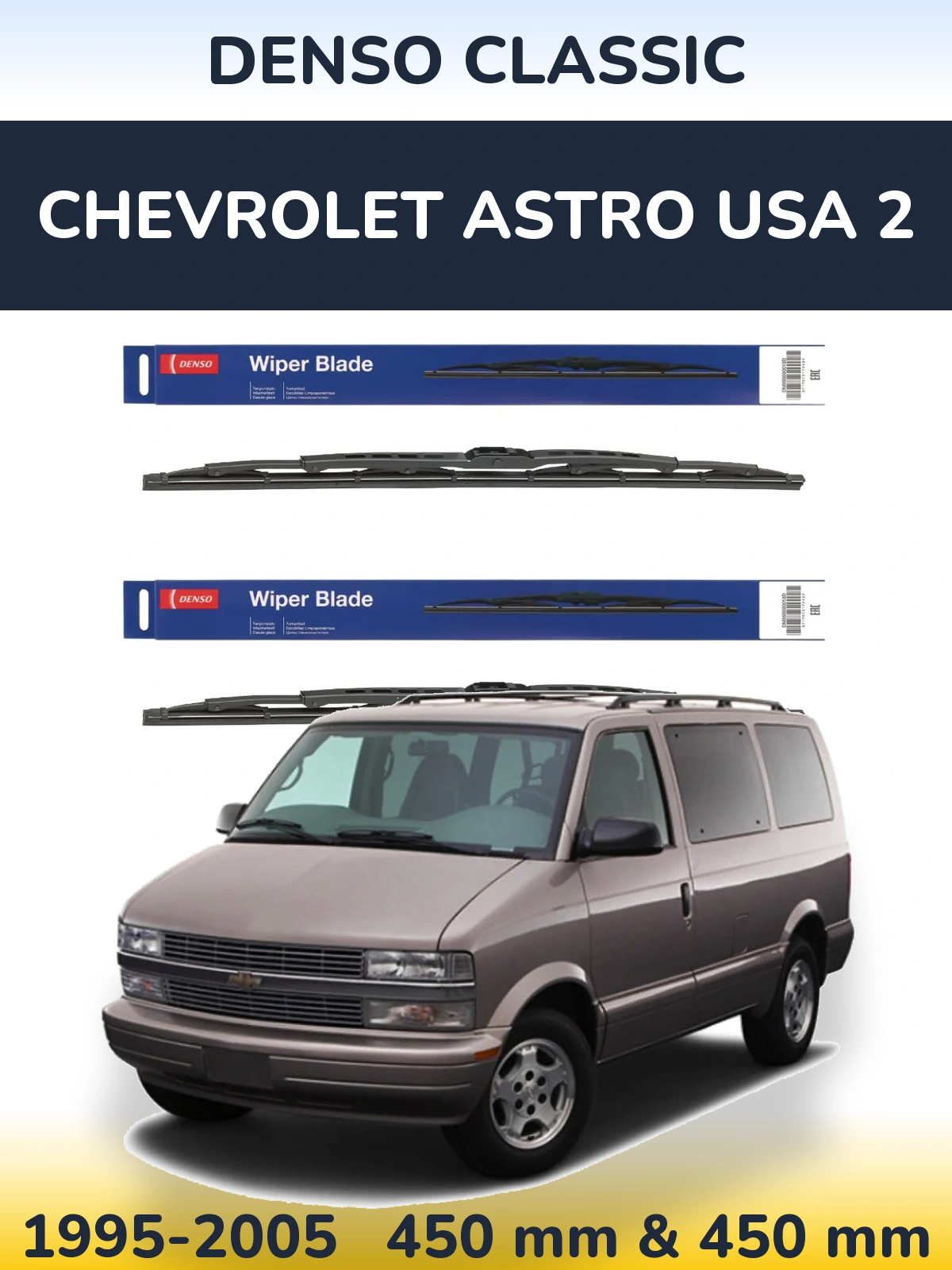 Ștergătoare Denso Classic pentru Chevrolet Astro USA 2