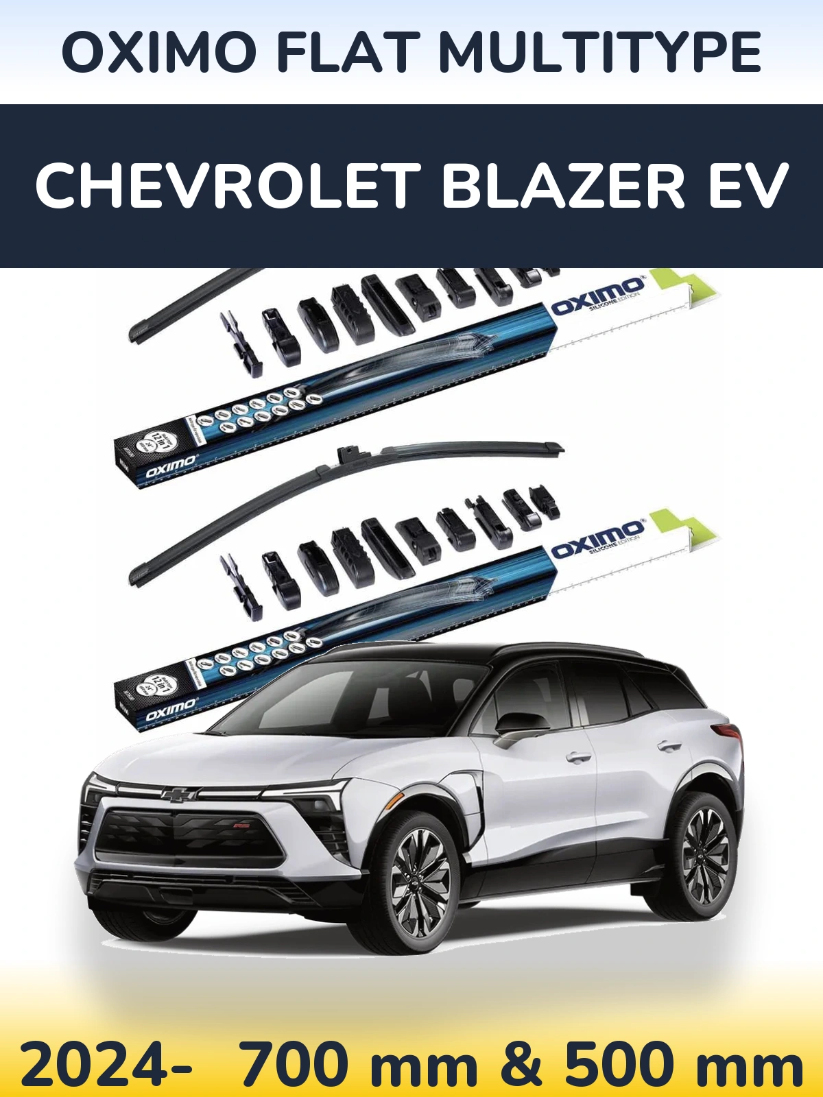 Ștergătoare Oximo Flat MultiTipe pentru Chevrolet Blazer EV