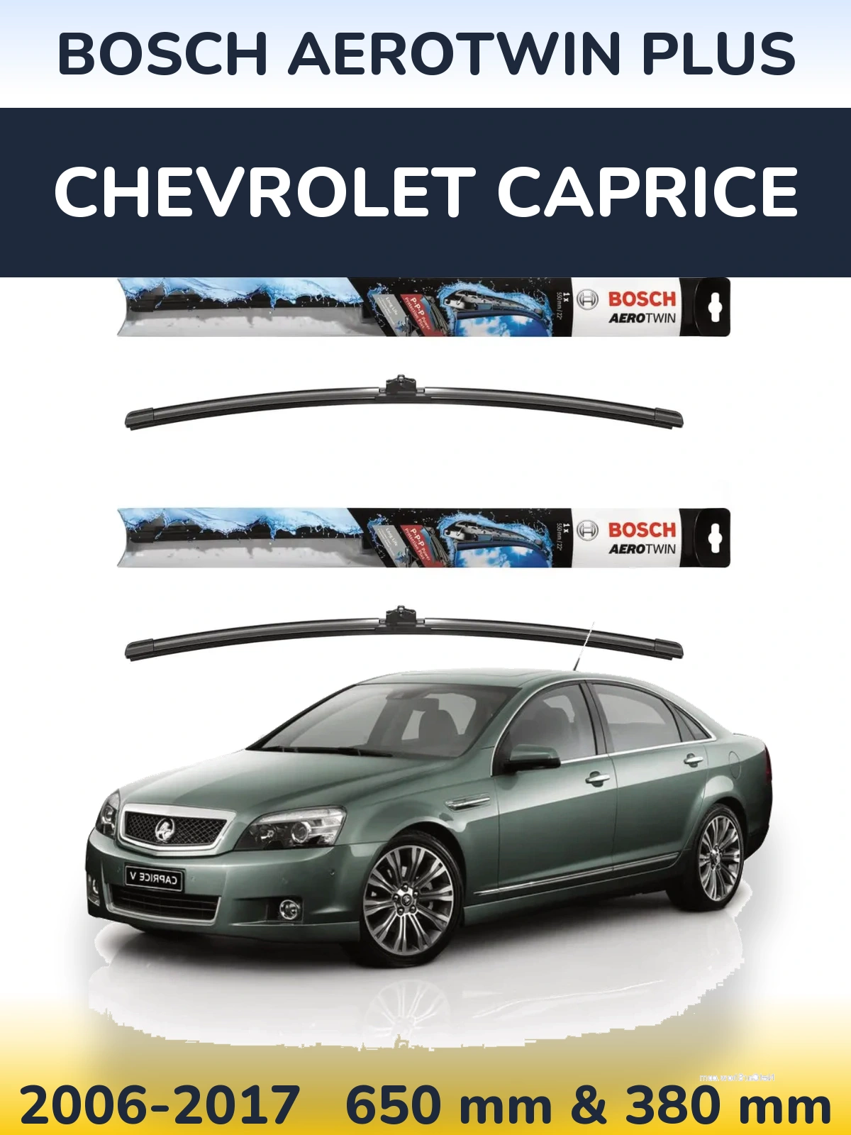 Ștergătoare BOSCH AeroTwin Plus pentru Chevrolet Caprice
