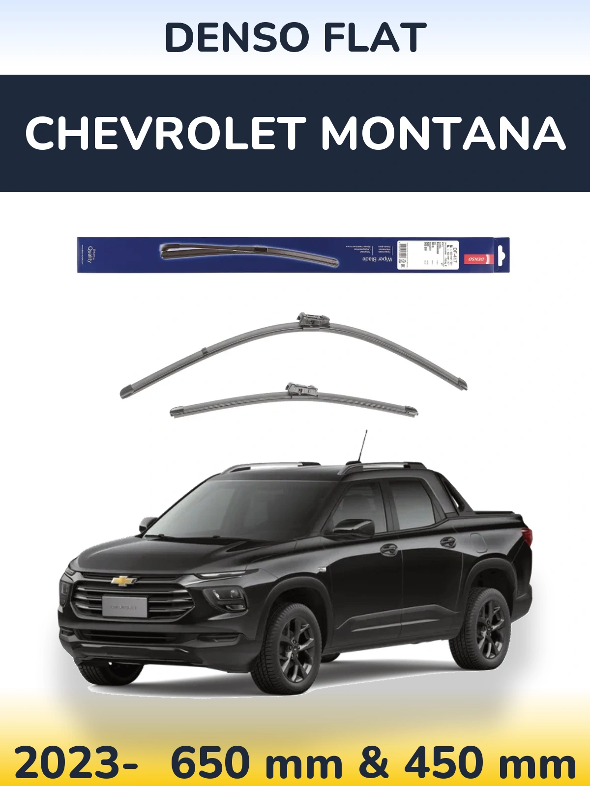 Ștergătoare Denso Flat pentru Chevrolet Montana