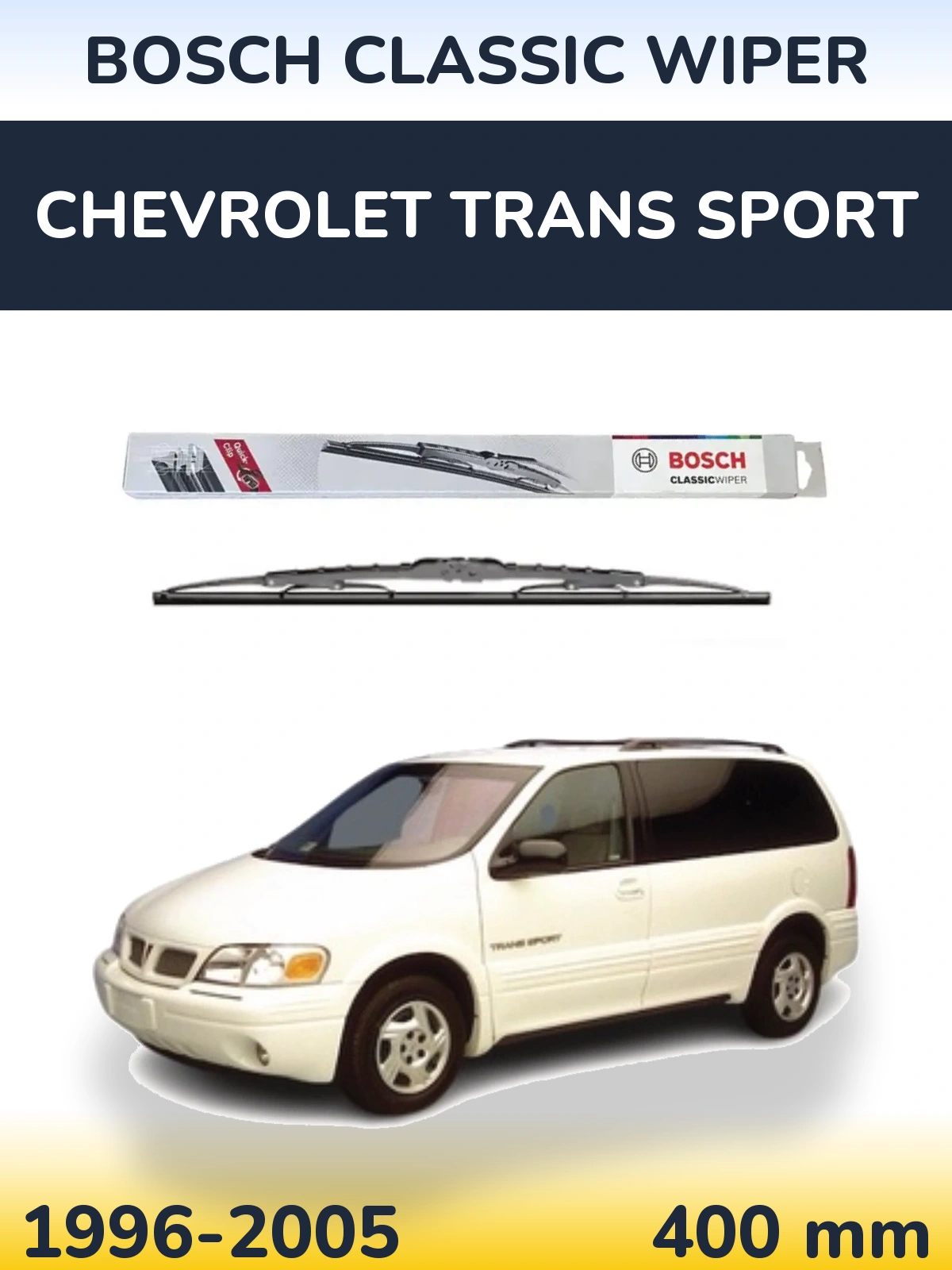 Ștergătoare BOSCH Classic Wiper pentru Chevrolet Trans Sport