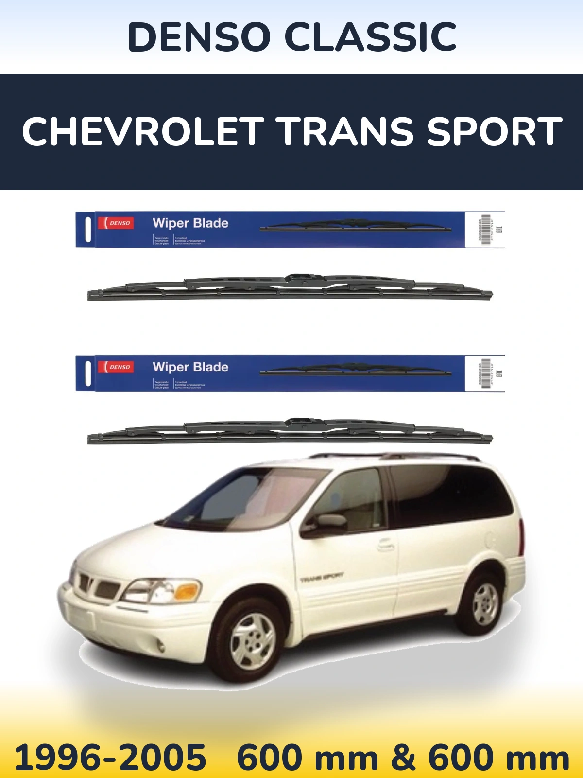 Ștergătoare Denso Classic pentru Chevrolet Trans Sport