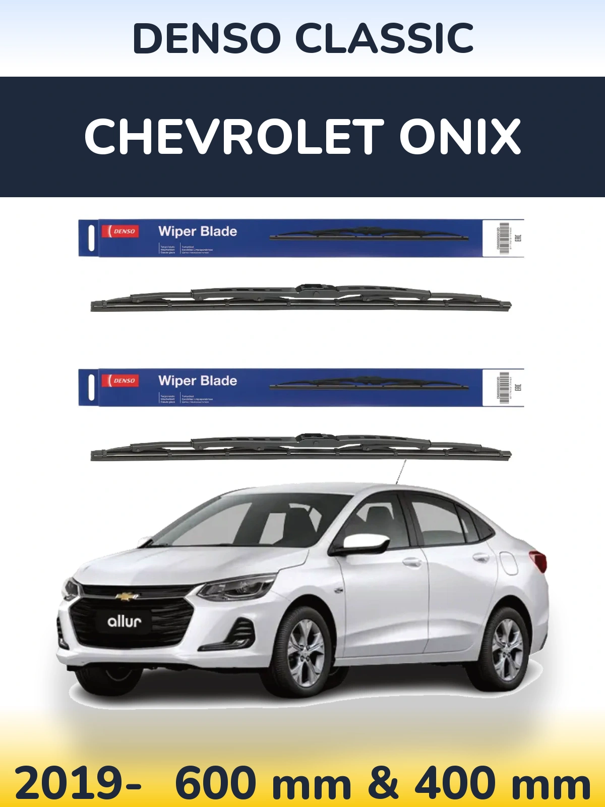 Ștergătoare Denso Classic pentru Chevrolet Onix