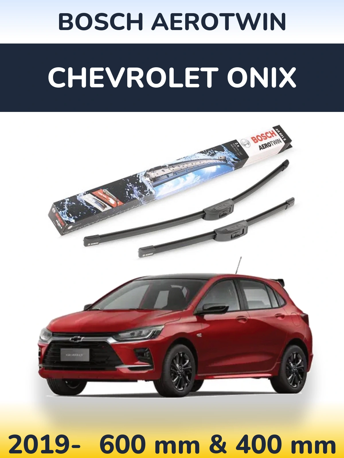 Ștergătoare BOSCH AeroTwin pentru Chevrolet Onix