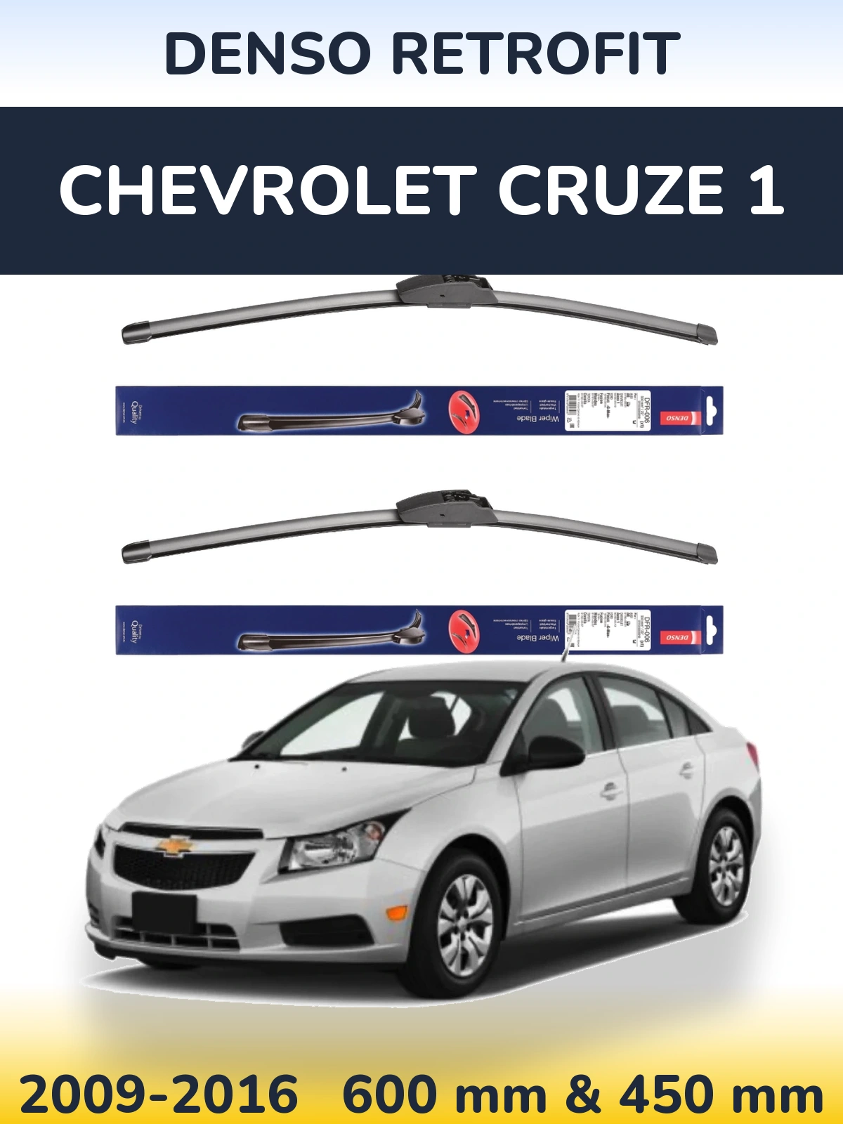 Ștergătoare Denso Retrofit pentru Chevrolet Cruze 1