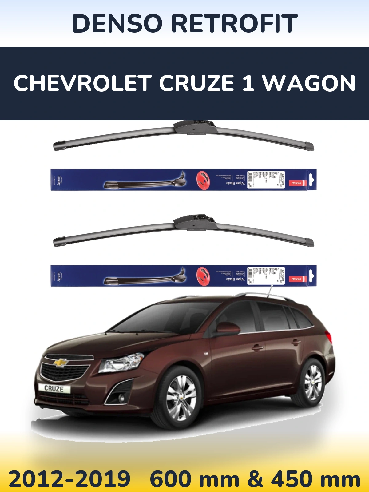 Ștergătoare Denso Retrofit pentru Chevrolet Cruze 1 Wagon