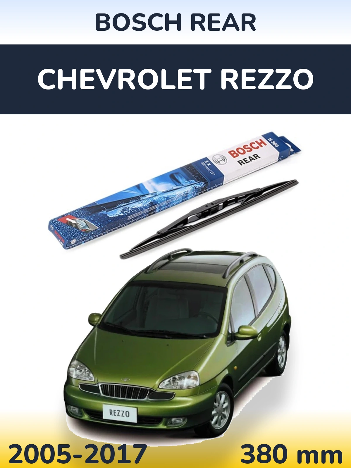 Ștergătoare BOSCH Rear pentru Chevrolet Rezzo