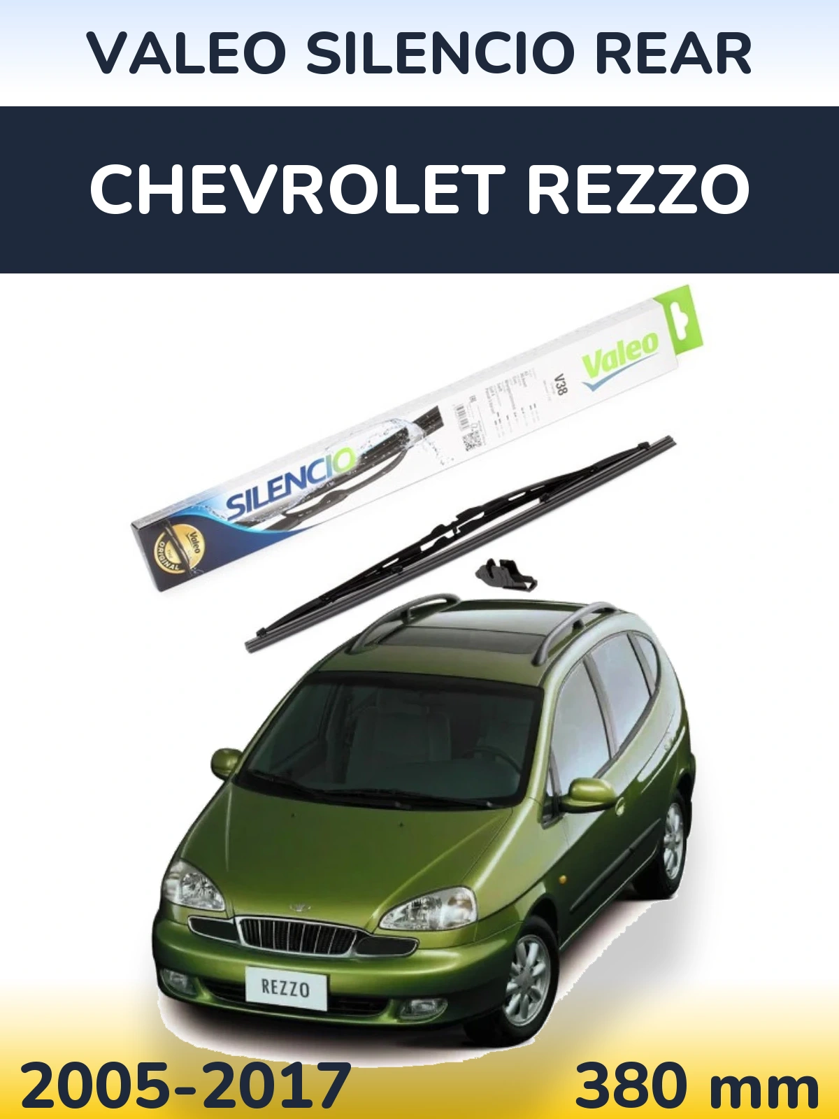 Ștergătoare Valeo Silencio Rear pentru Chevrolet Rezzo