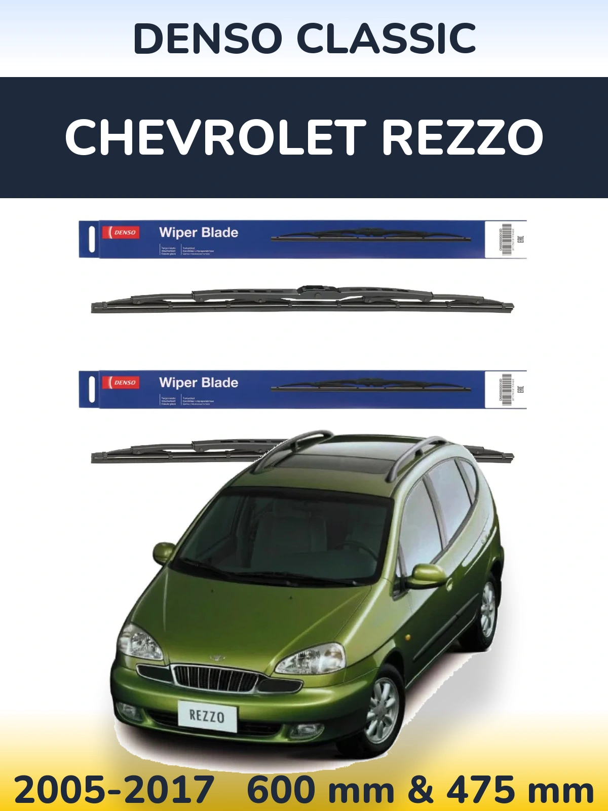 Ștergătoare Denso Classic pentru Chevrolet Rezzo
