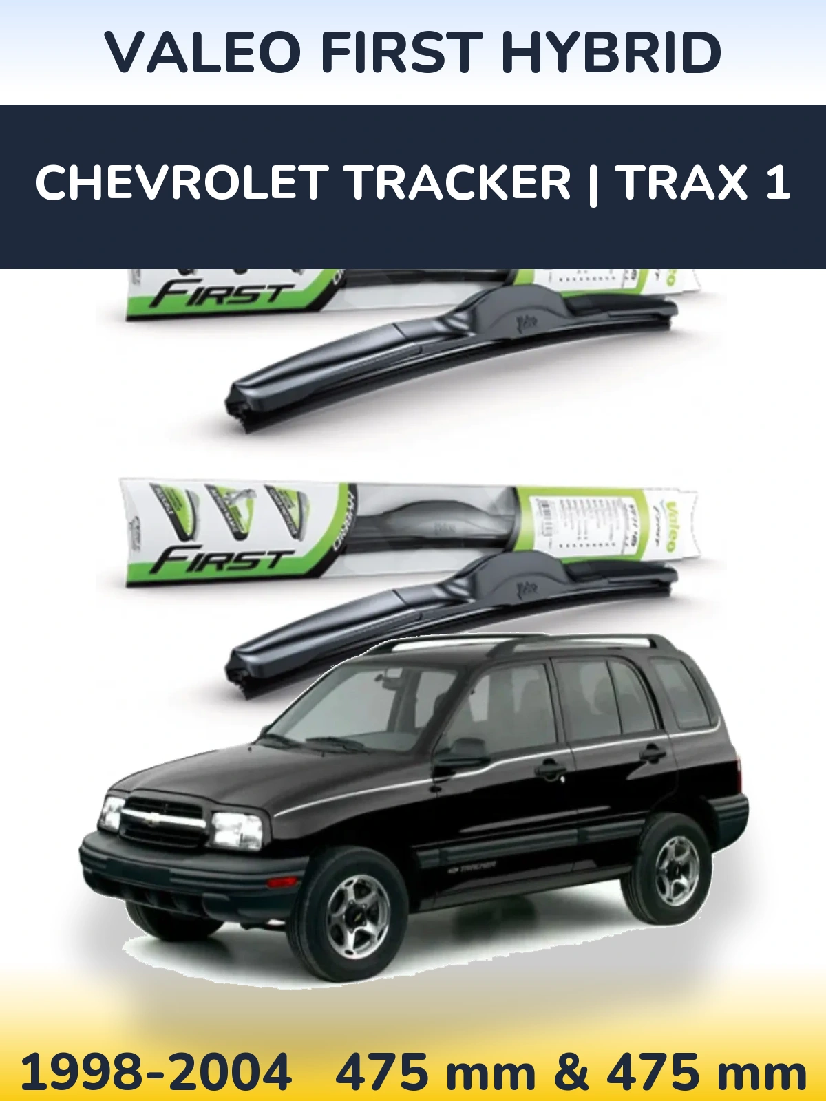 Ștergătoare Valeo First Hybrid pentru Chevrolet Tracker | Trax 1