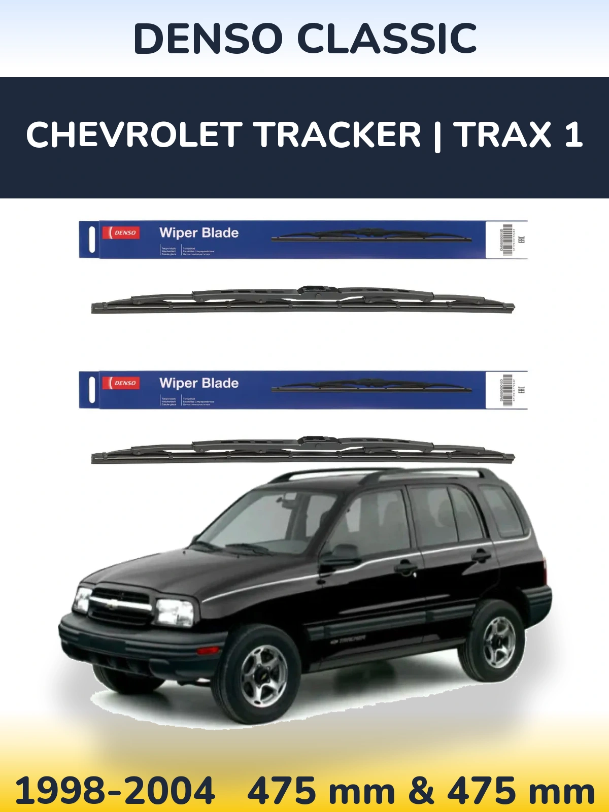 Ștergătoare Denso Classic pentru Chevrolet Tracker | Trax 1