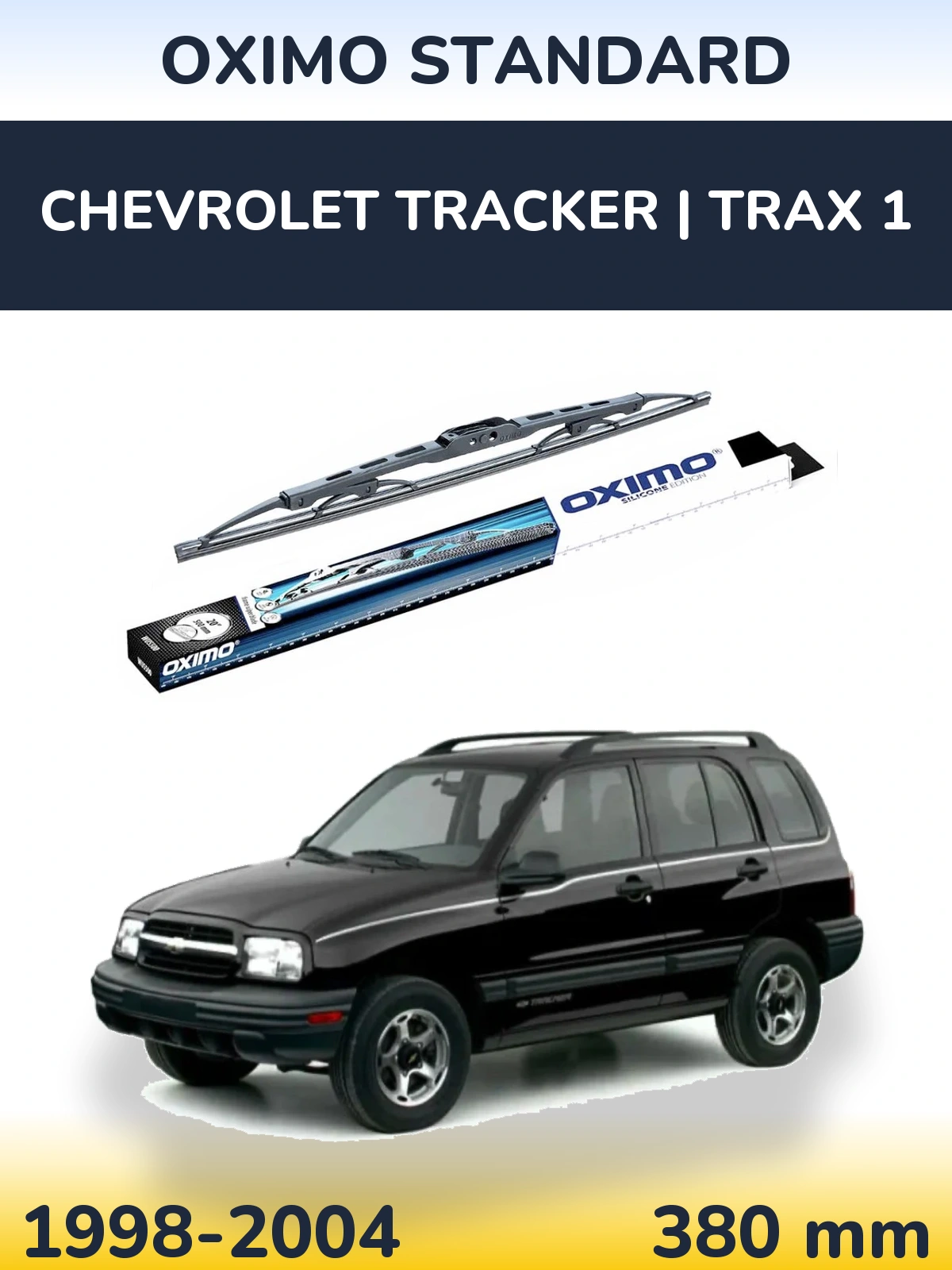 Ștergătoare Oximo Standard pentru Chevrolet Tracker | Trax 1