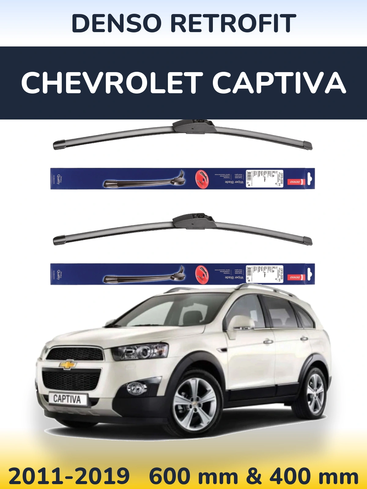 Ștergătoare Denso Retrofit pentru Chevrolet Captiva