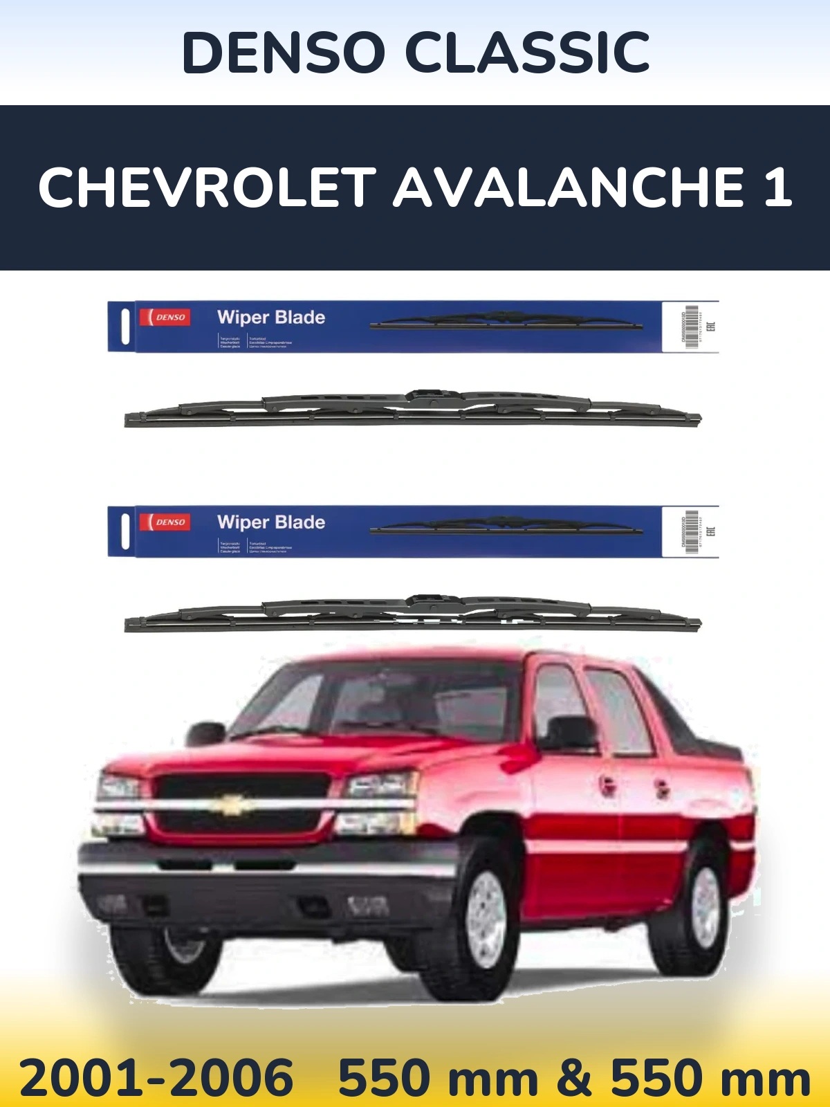 Ștergătoare Denso Classic pentru Chevrolet Avalanche 1