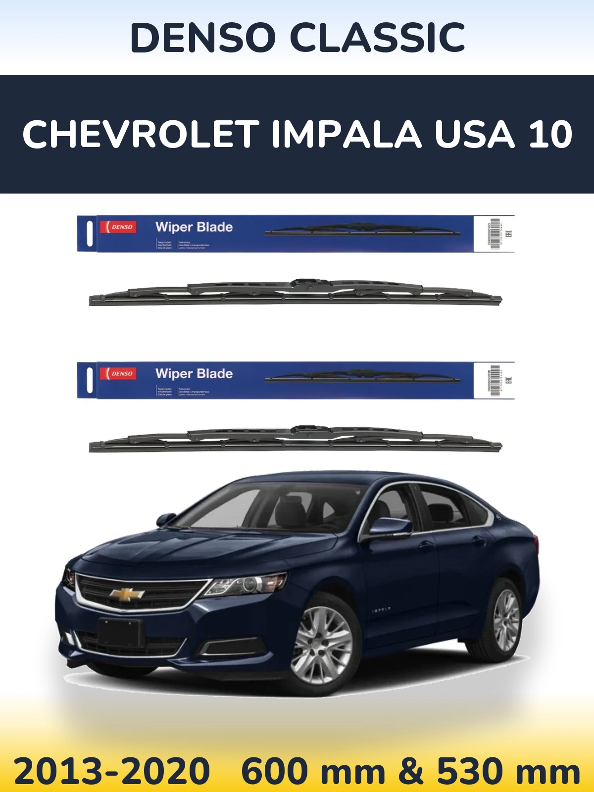 Ștergătoare Denso Classic pentru Chevrolet Impala USA 10
