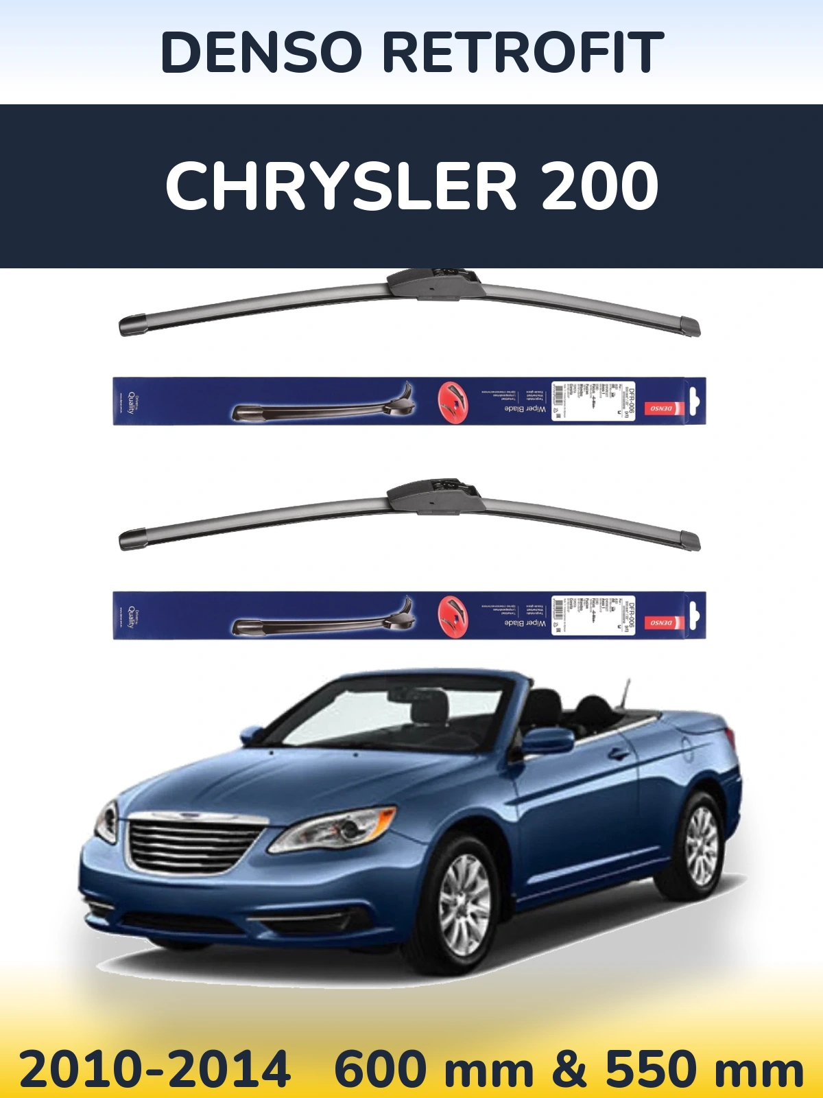 Ștergătoare Denso Retrofit pentru Chrysler 200