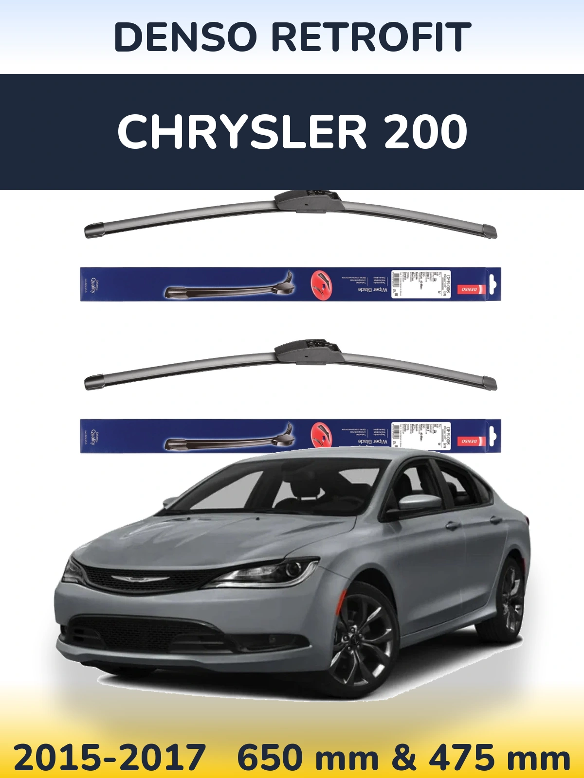 Ștergătoare Denso Retrofit pentru Chrysler 200