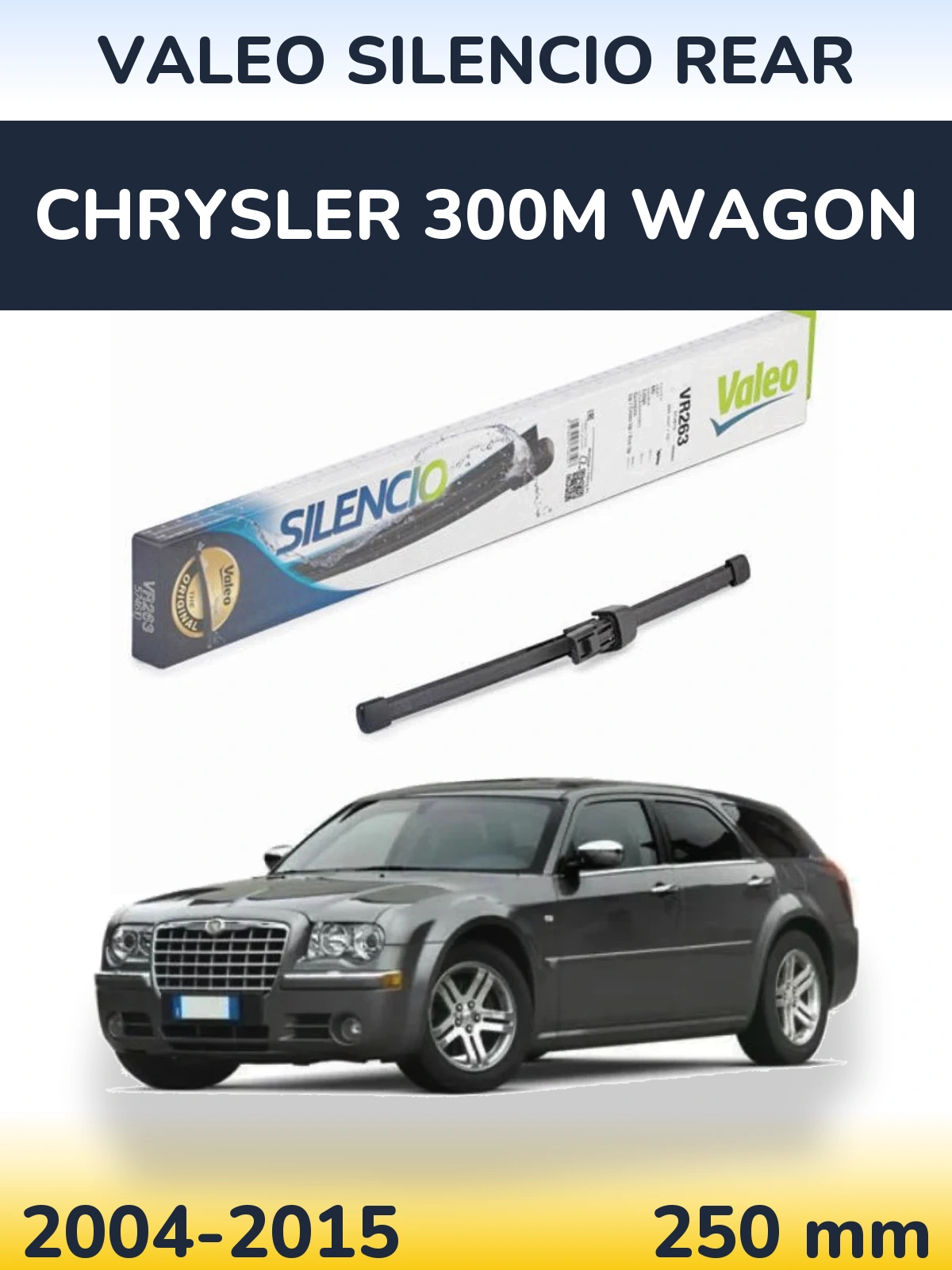Ștergătoare Valeo Silencio Rear pentru Chrysler 300M Wagon