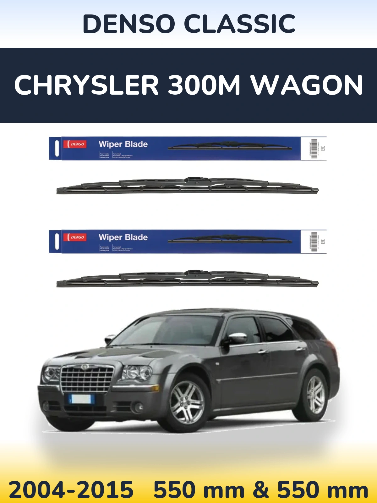 Ștergătoare Denso Classic pentru Chrysler 300M Wagon