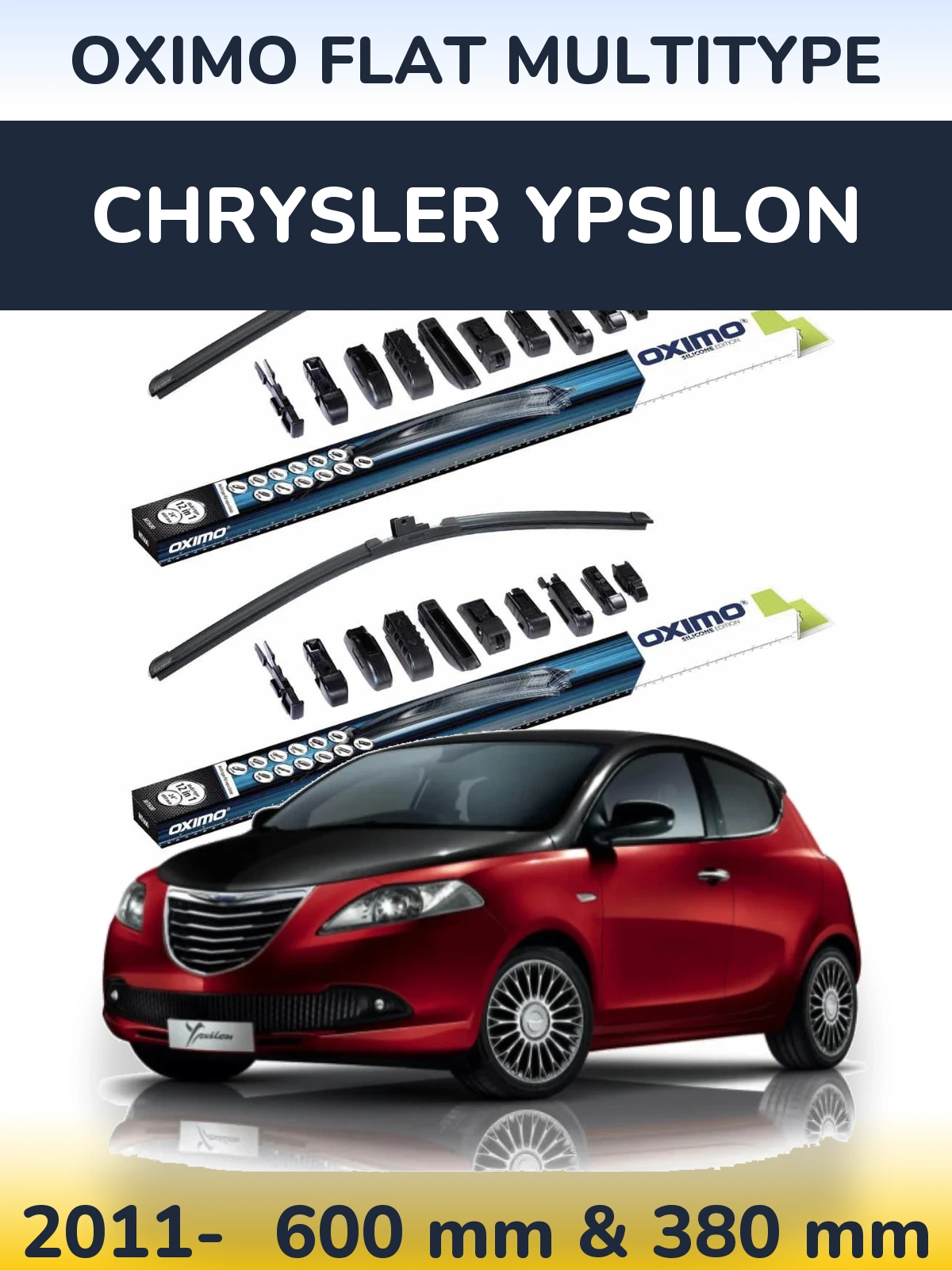 Ștergătoare Oximo Flat MultiTipe pentru Chrysler Ypsilon