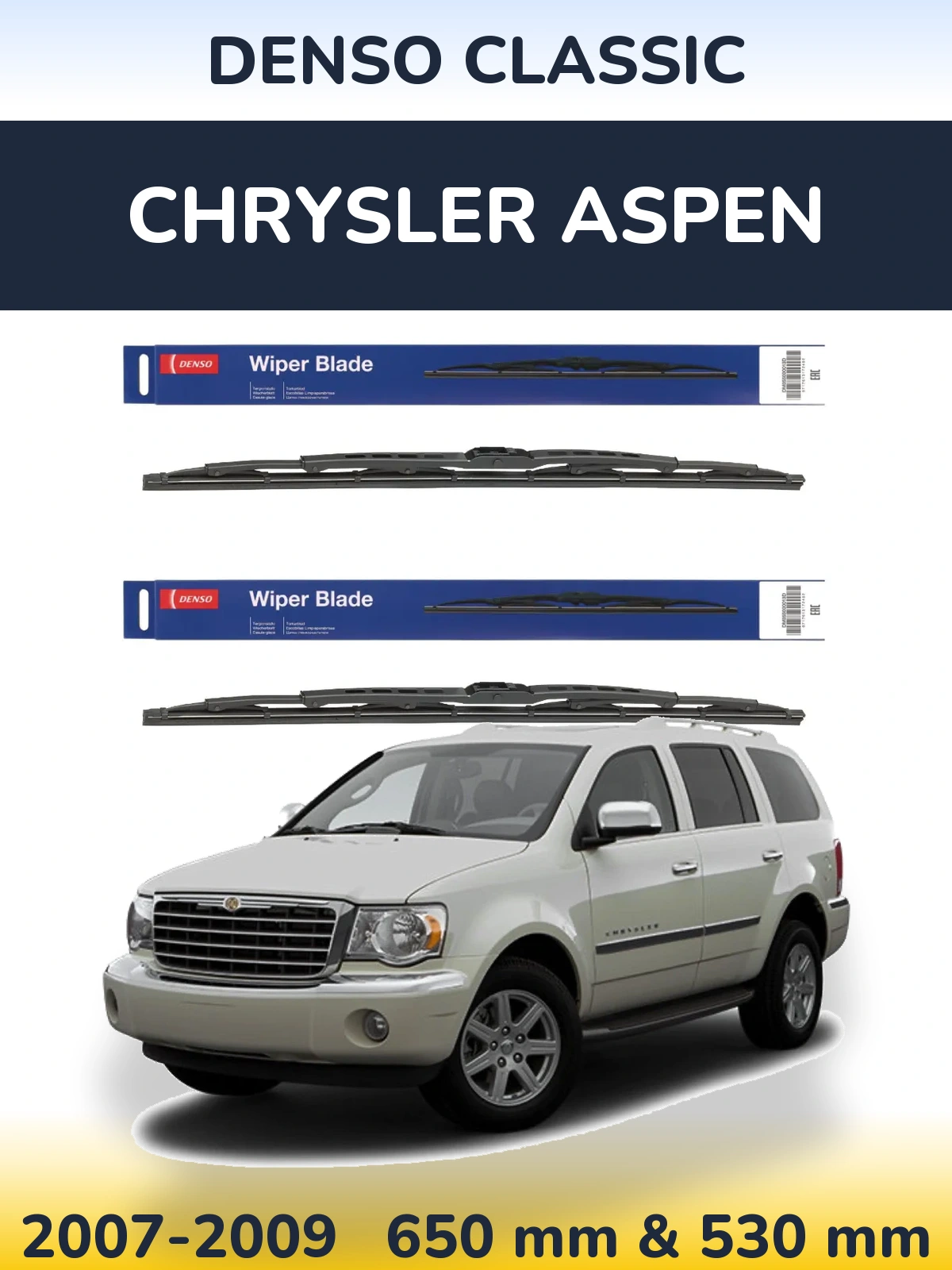 Ștergătoare Denso Classic pentru Chrysler Aspen