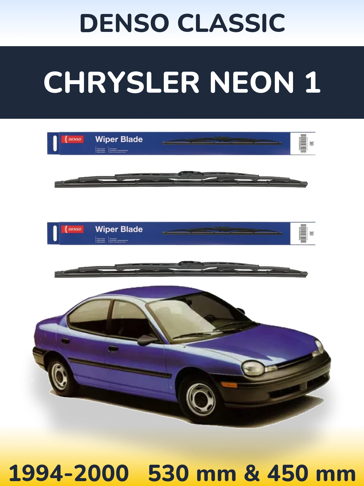 Ștergătoare Denso Classic pentru Chrysler Neon 1