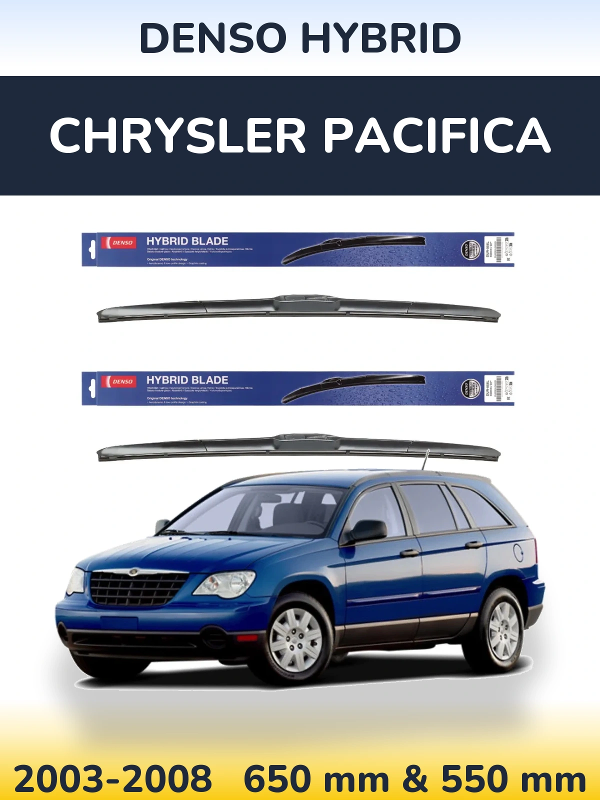 Ștergătoare Denso Hybrid pentru Chrysler Pacifica