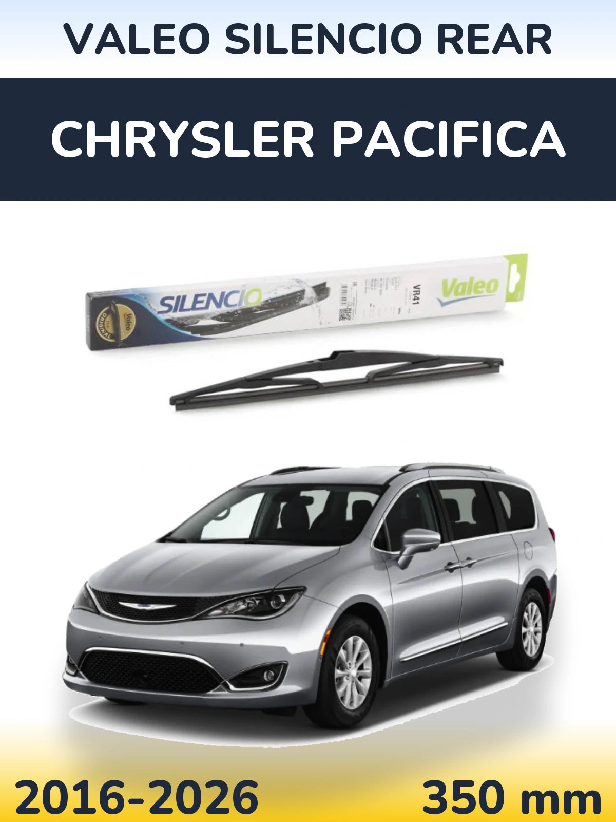 Ștergătoare Valeo Silencio Rear pentru Chrysler Pacifica
