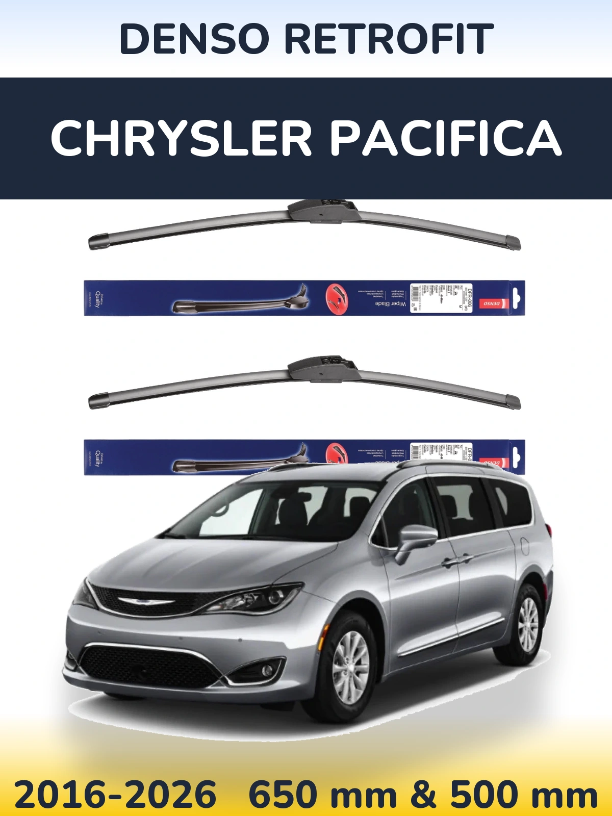 Ștergătoare Denso Retrofit pentru Chrysler Pacifica