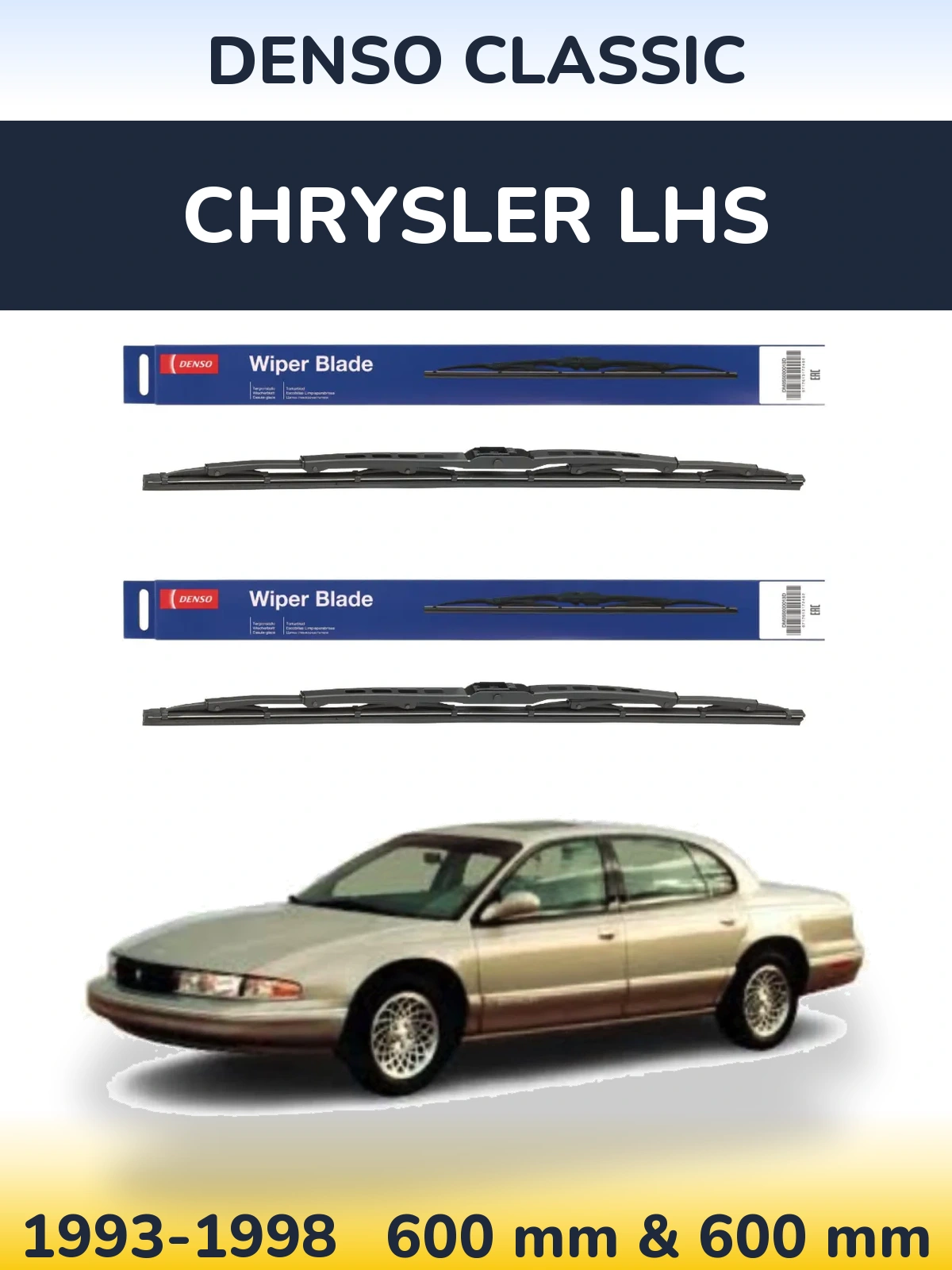 Ștergătoare Denso Classic pentru Chrysler LHS
