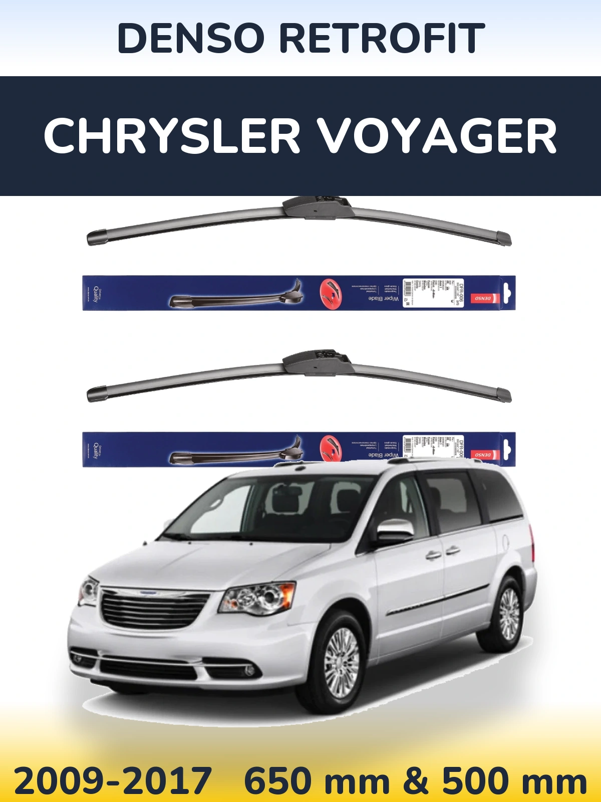 Ștergătoare Denso Retrofit pentru Chrysler Voyager