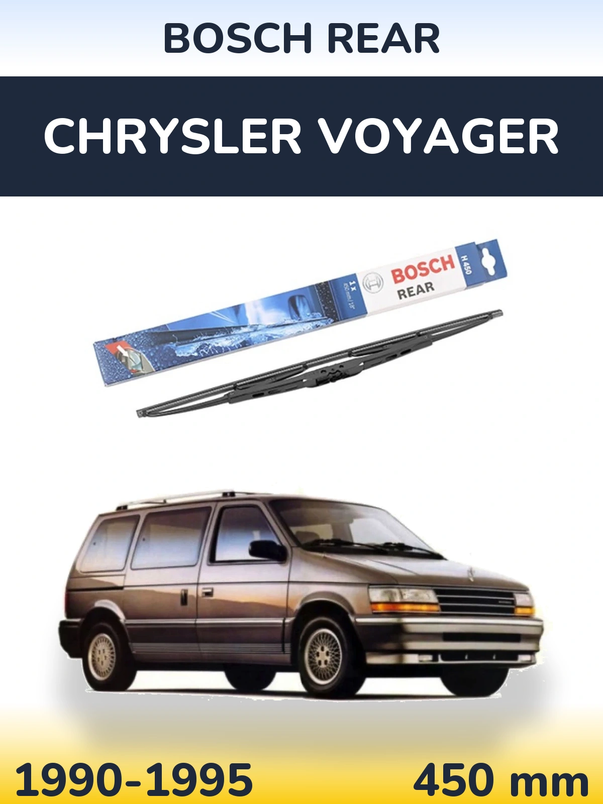 Ștergătoare BOSCH Rear pentru Chrysler Voyager
