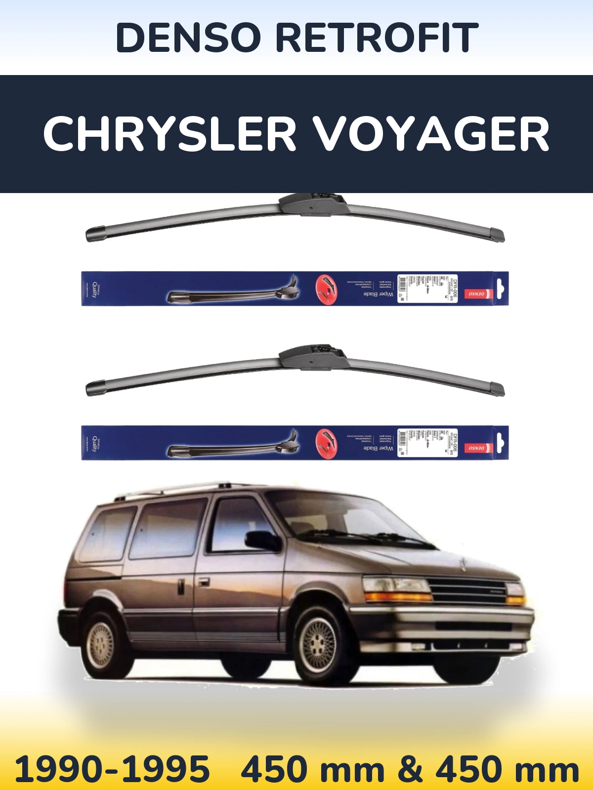 Ștergătoare Denso Retrofit pentru Chrysler Voyager