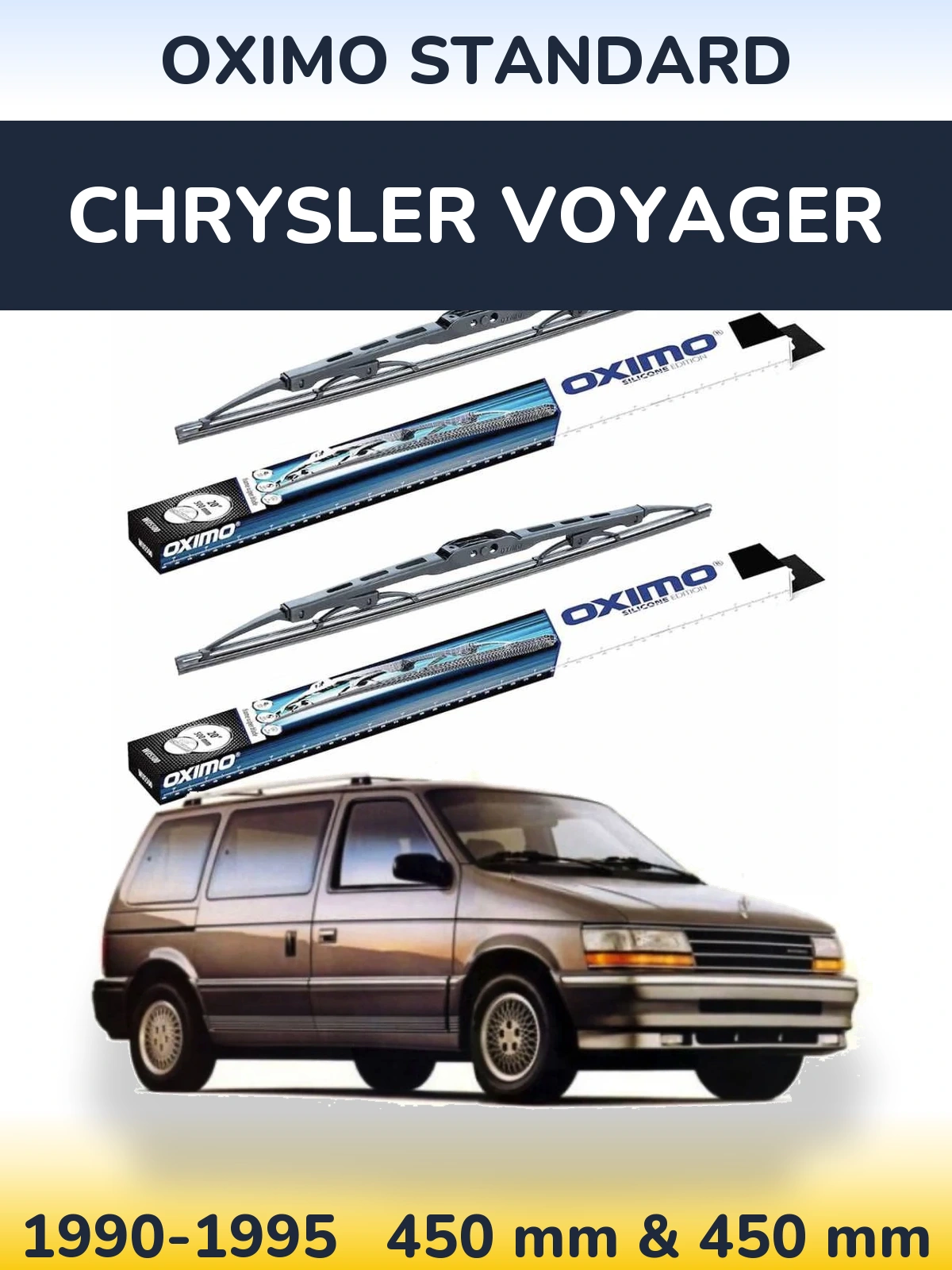 Ștergătoare Oximo Standard pentru Chrysler Voyager