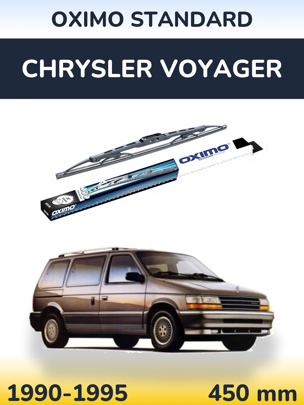 Ștergătoare Oximo Standard pentru Chrysler Voyager