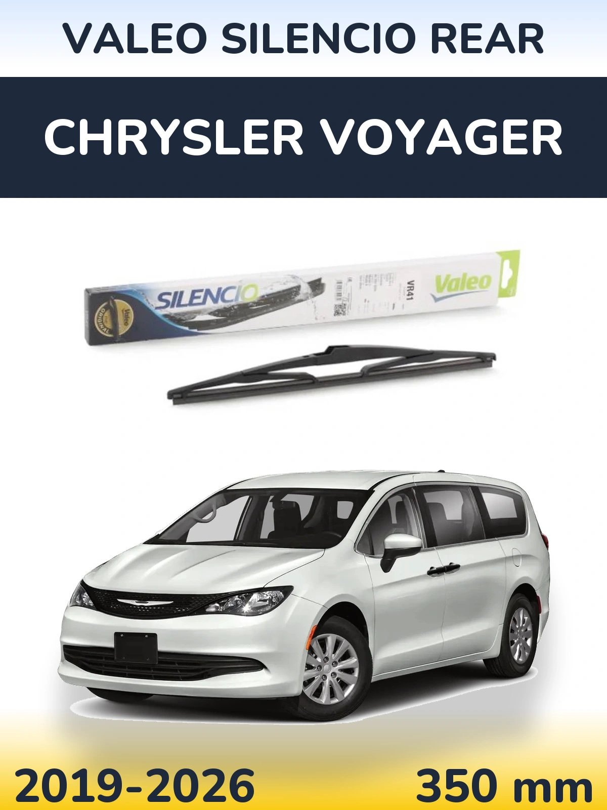 Ștergătoare Valeo Silencio Rear pentru Chrysler Voyager