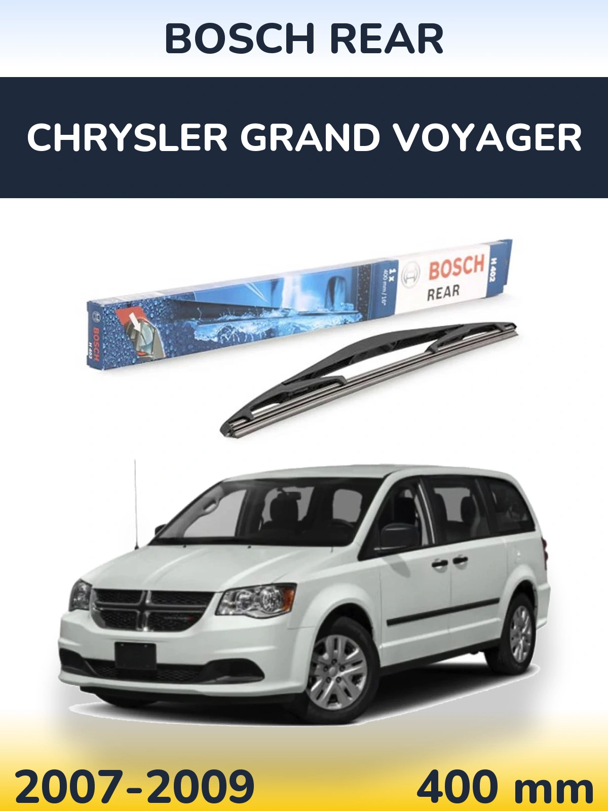 Ștergătoare BOSCH Rear pentru Chrysler Grand Voyager