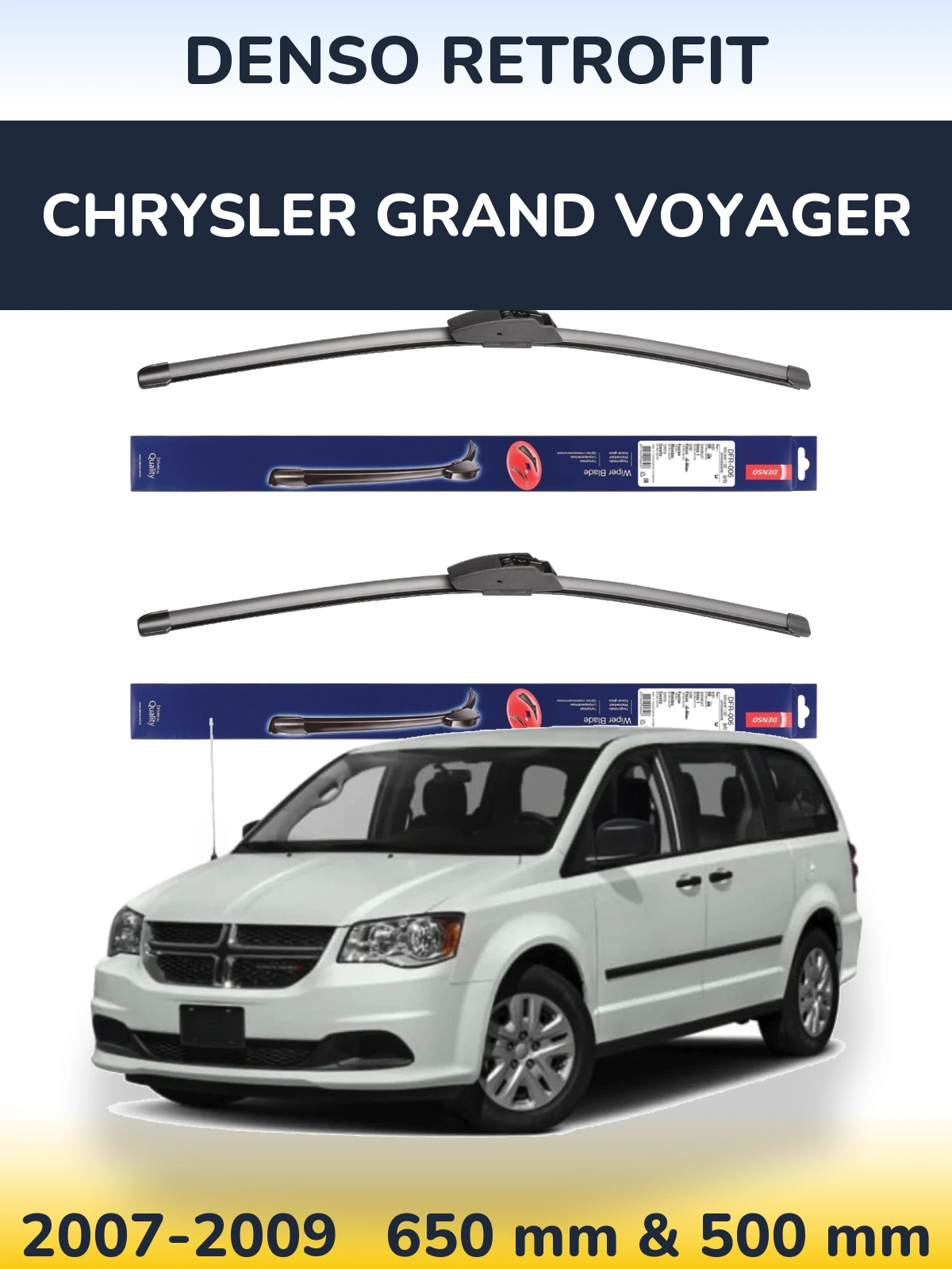 Ștergătoare Denso Retrofit pentru Chrysler Grand Voyager