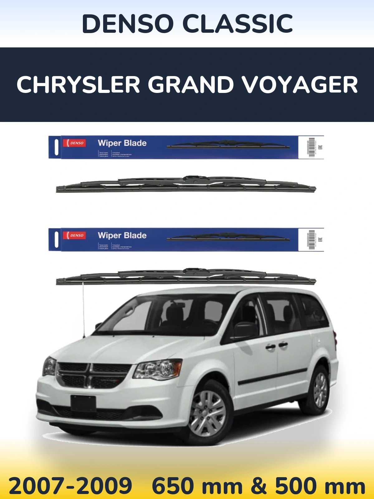 Ștergătoare Denso Classic pentru Chrysler Grand Voyager