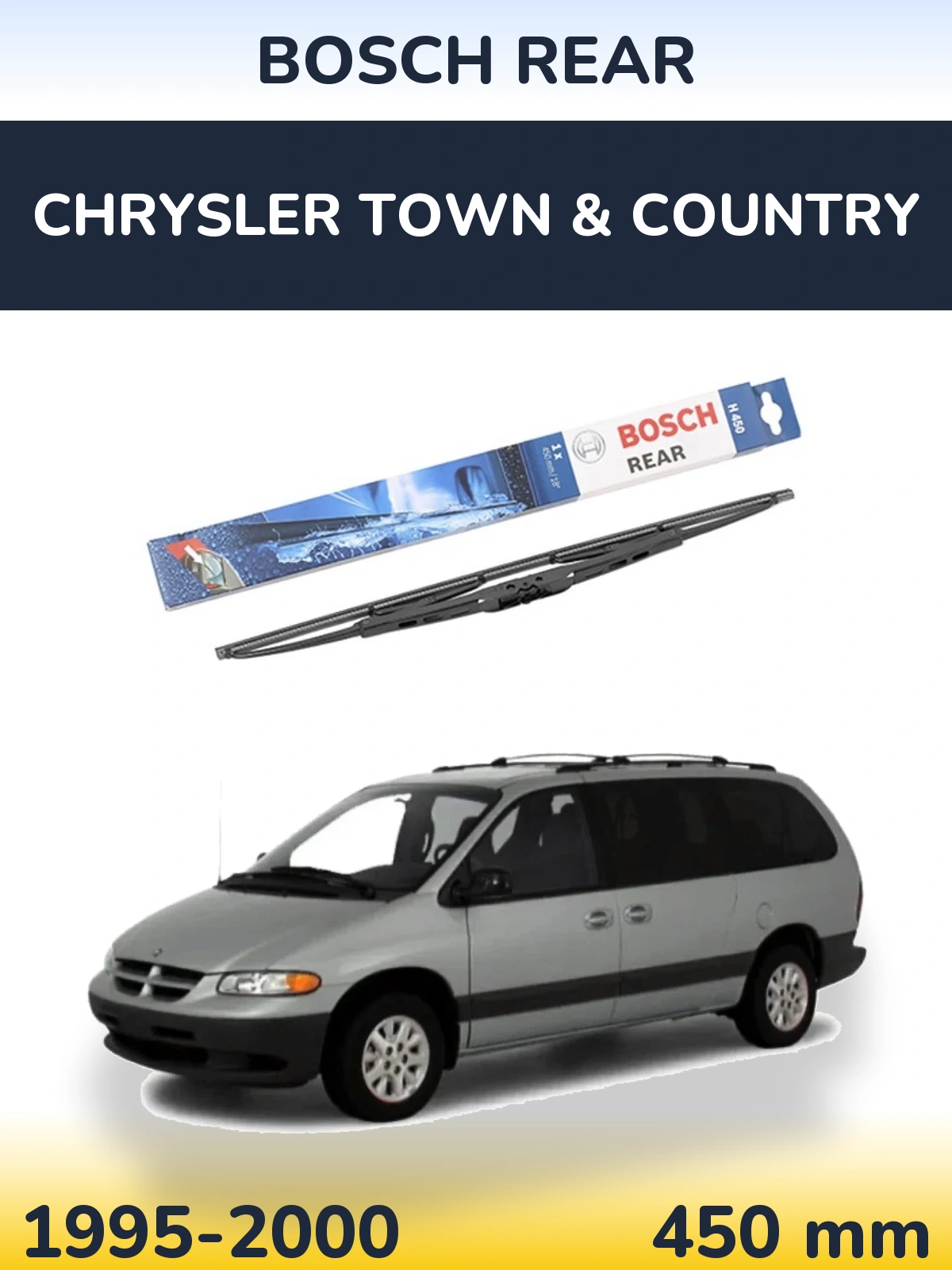 Ștergătoare BOSCH Rear pentru Chrysler Town & Country