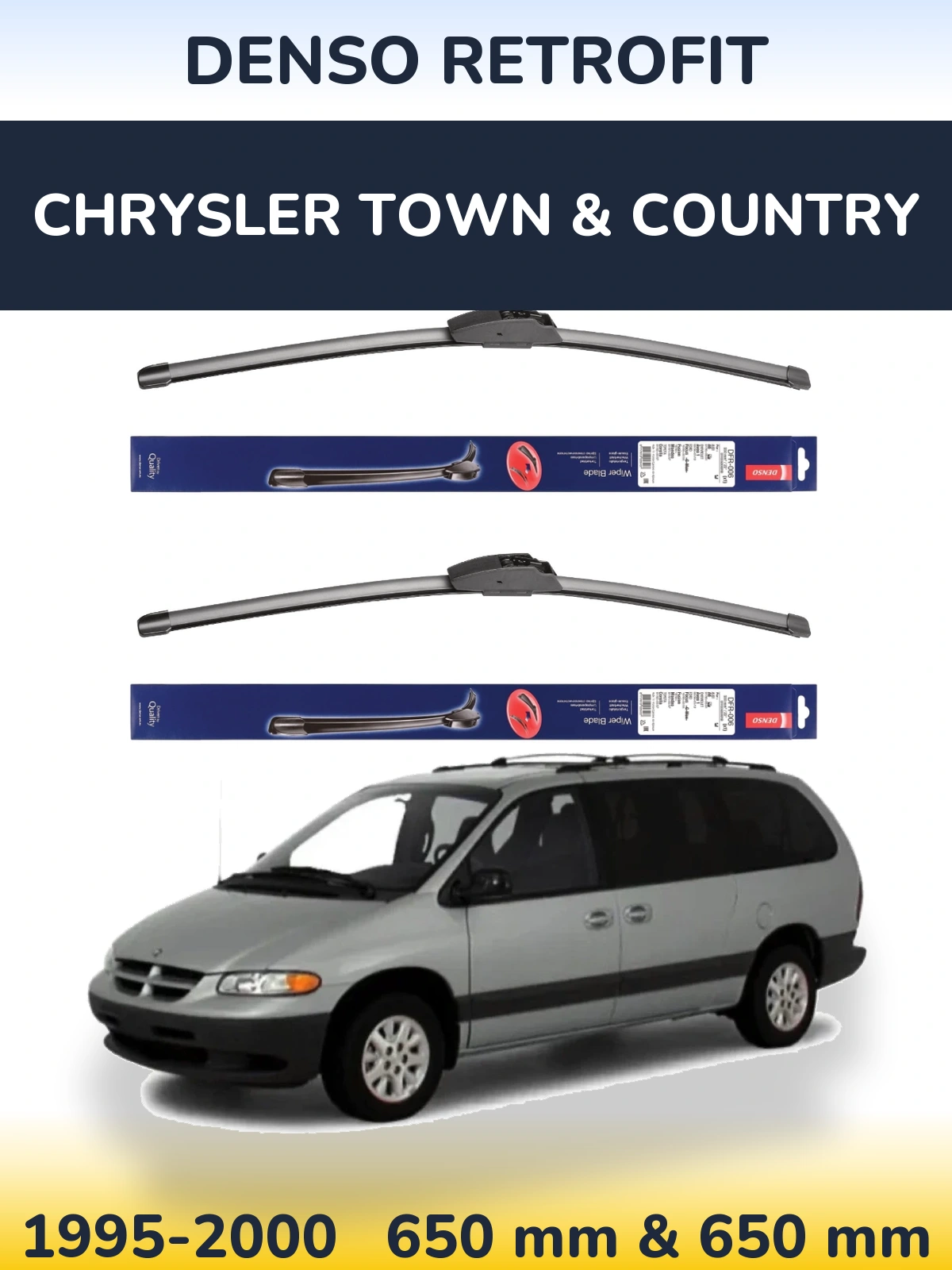 Ștergătoare Denso Retrofit pentru Chrysler Town & Country