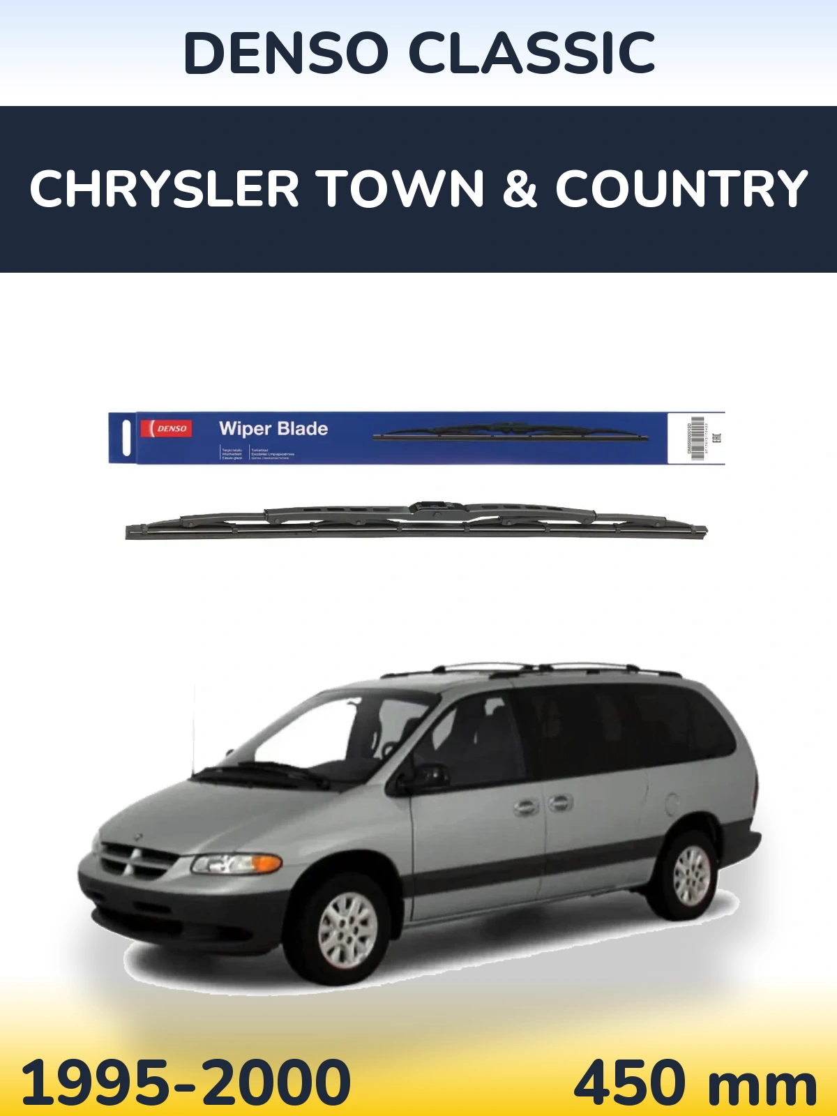 Ștergătoare Denso Classic pentru Chrysler Town & Country