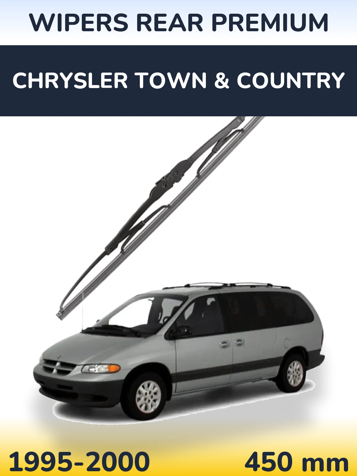Ștergătoare WIPERS REAR PREMIUM pentru Chrysler Town & Country