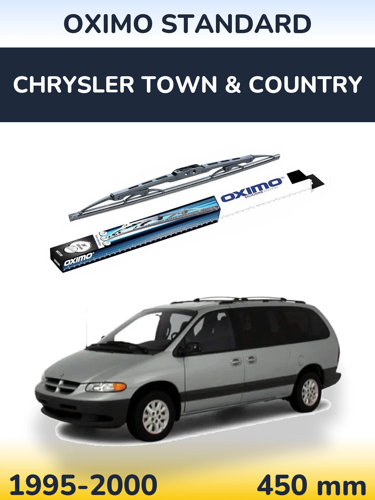 Ștergătoare Oximo Standard pentru Chrysler Town & Country