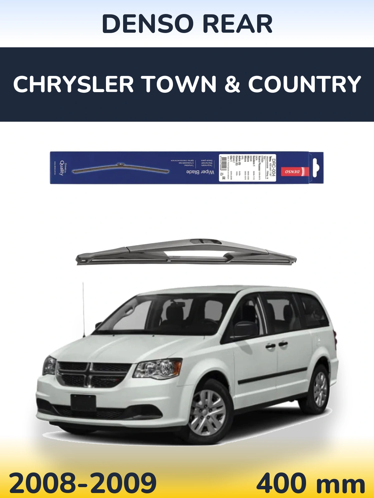 Ștergătoare Denso Rear pentru Chrysler Town & Country