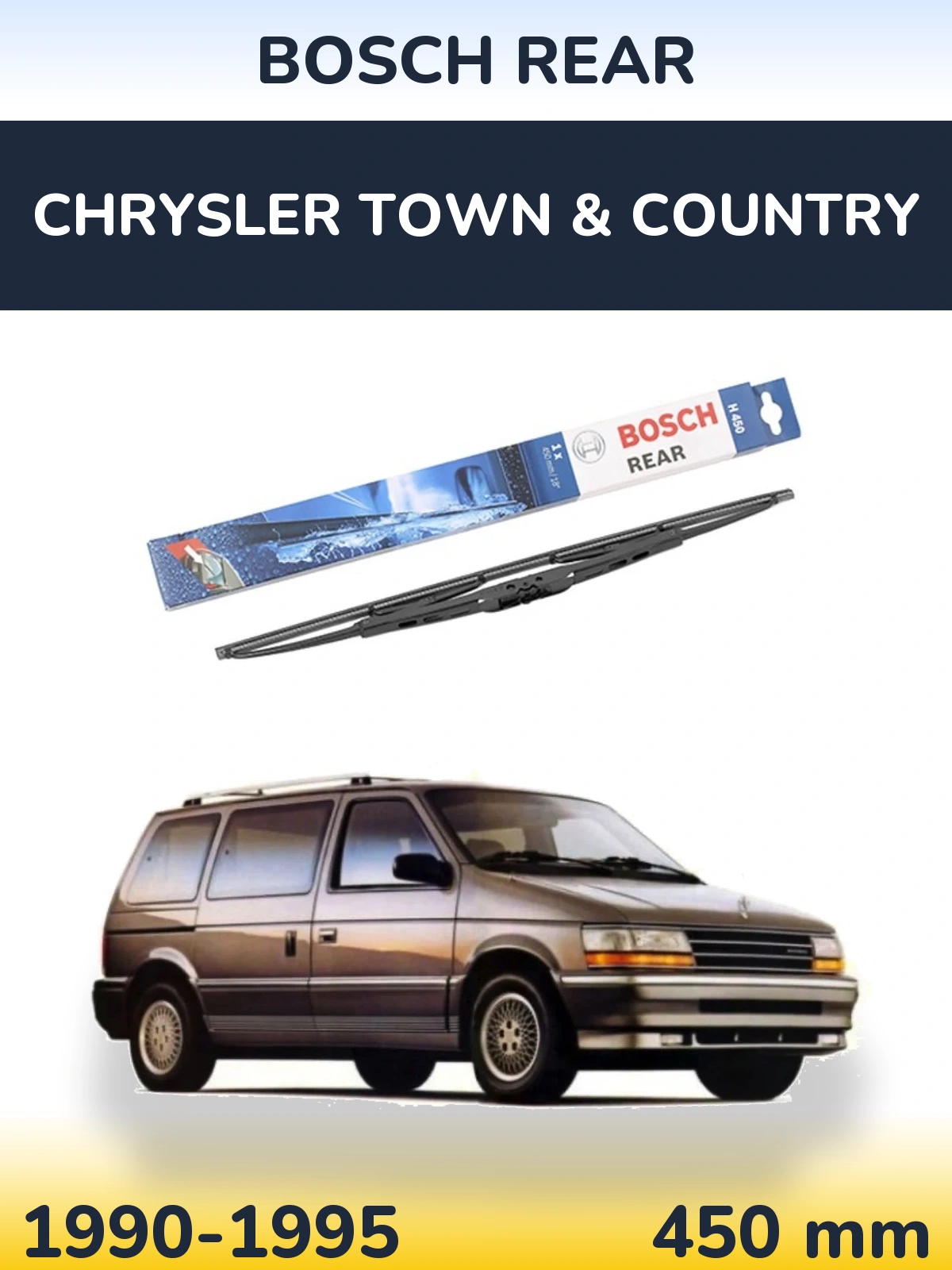 Ștergătoare BOSCH Rear pentru Chrysler Town & Country