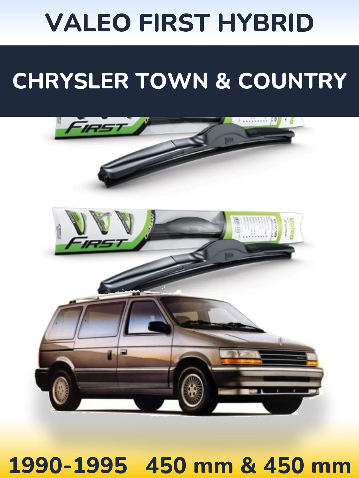 Ștergătoare Valeo First Hybrid pentru Chrysler Town & Country