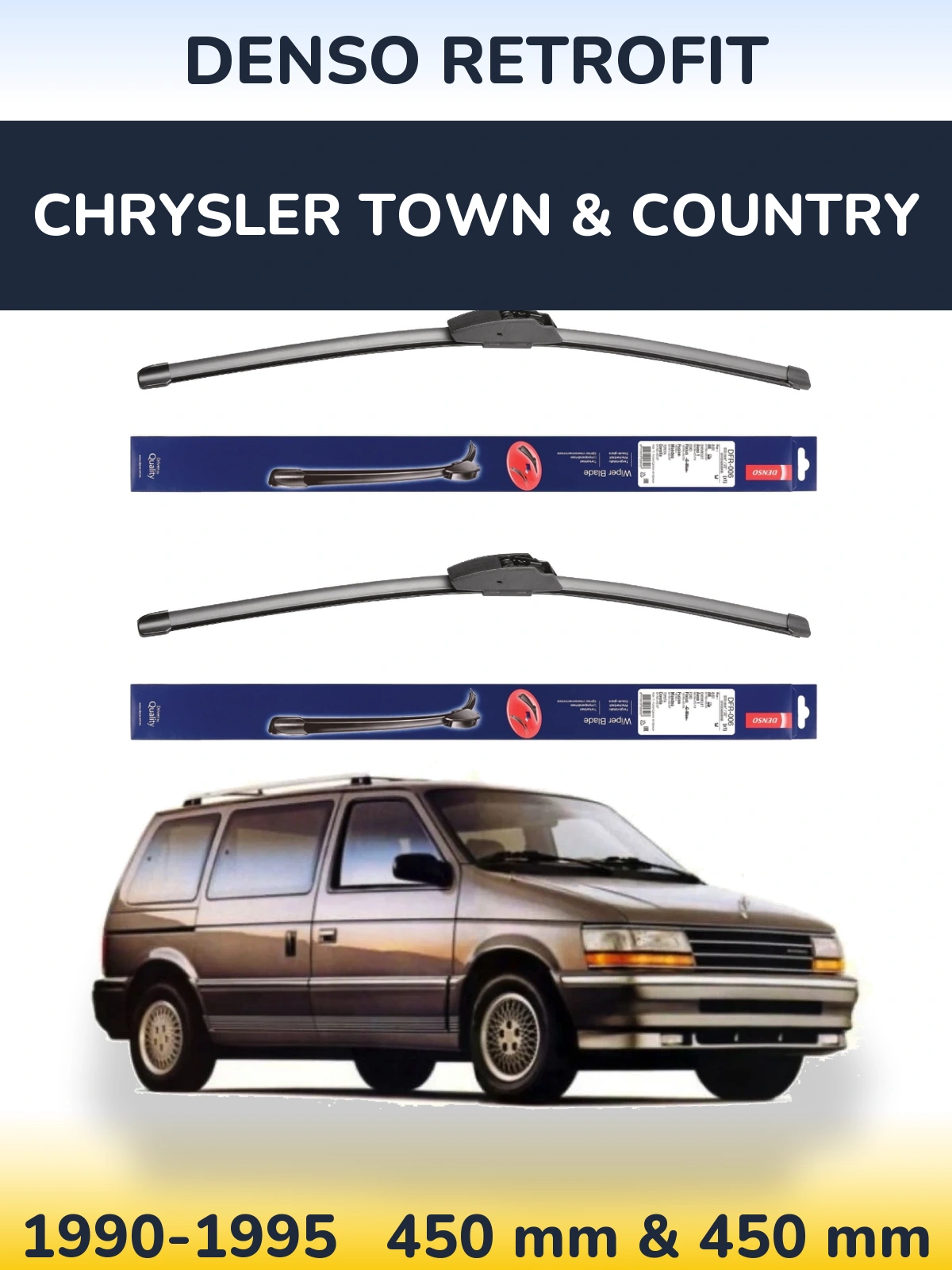 Ștergătoare Denso Retrofit pentru Chrysler Town & Country