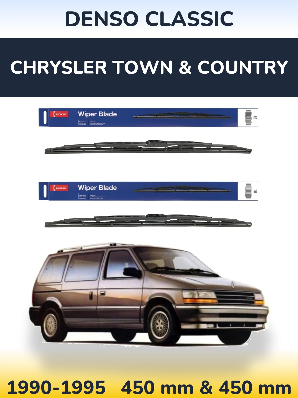 Ștergătoare Denso Classic pentru Chrysler Town & Country